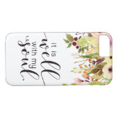 それは私の精神の花の携帯電話の箱とよくあります Case-Mate iPhoneケース (裏面(横))