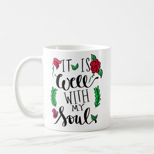 "それは私の精神"のマグとよくあります コーヒーマグカップ (左)