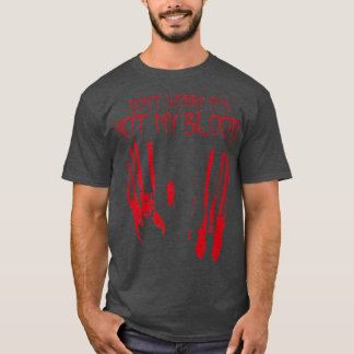 それは私の血ハロウィーン血不気味な最後のminu tシャツ
