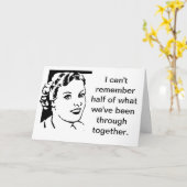 それは私の話であり、私はそれに固執している。 カード (黄色い花)