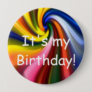 それは私の誕生日です! ボタン 缶バッジ