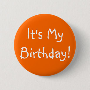 それは私の誕生日です! 缶バッジ