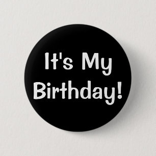 それは私の誕生日です! 缶バッジ
