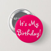 それは私の誕生日です! 缶バッジ (正面&裏面)