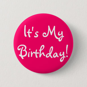 それは私の誕生日です! 缶バッジ