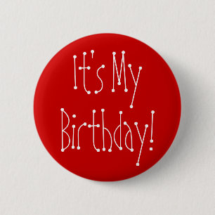 それは私の誕生日です! 缶バッジ