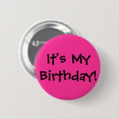 それは私の誕生日です! 缶バッジ (正面&裏面)