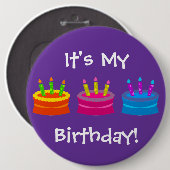 それは私の誕生日です 缶バッジ (正面&裏面)