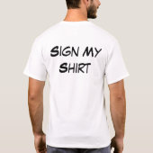 それは私の誕生日です Tシャツ (裏面)