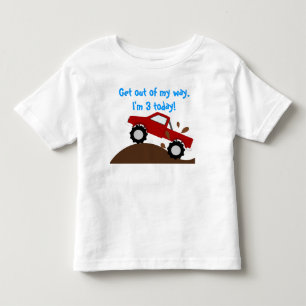 それは私の誕生日のモンスタートラックです トドラーTシャツ