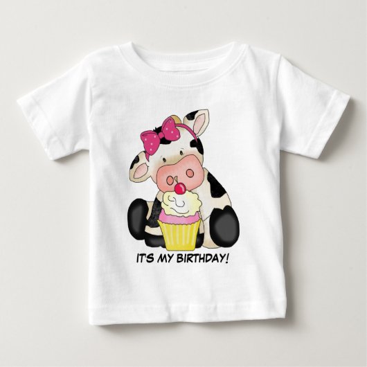 それは私の誕生日のTシャツです ベビーTシャツ (正面)