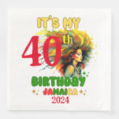 それは私の誕生日ジャマイカガールパーティーバケーションチームだ (正面)