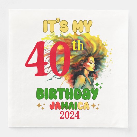 それは私の誕生日ジャマイカガールパーティーバケーションチームだ (正面)