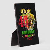 それは私の誕生日ジャマイカガールパーティーバケーションチームだ フォトプラーク (側面)