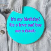 それは私の誕生日ボタンです 缶バッジ (インサイチュ)