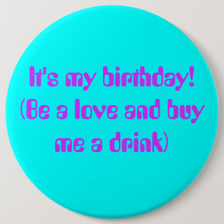 それは私の誕生日ボタンです 缶バッジ