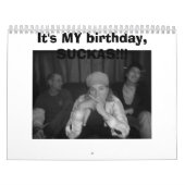 それは私の誕生日、SUCKAS!です!! カレンダー (カバー)