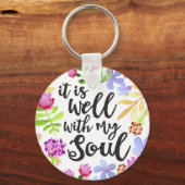 それは私の魂のキーチェーンで良い キーホルダー (正面)