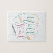 それは私の魂のクリスチャンタイポグラフィシックで良い ジグソーパズル (横)