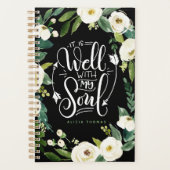 それは私の魂のブラックで良い – 励ましている プランナー手帳 (正面)