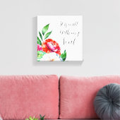 それは私の魂を伸ばしたキャンバス印刷で良い キャンバスプリント (インサイチュ (リビング))