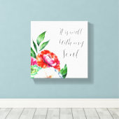 それは私の魂を伸ばしたキャンバス印刷で良い キャンバスプリント (インサイチュ (ウッドフロア))