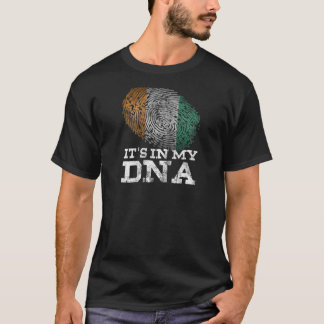 それは私のDnaアイボリーコーテ・ディヴォワール・イヴォリアンにある Tシャツ