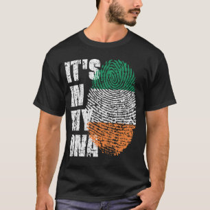 それは私のDNAアイルランド国旗の男の子の女の子ギフトにある Tシャツ