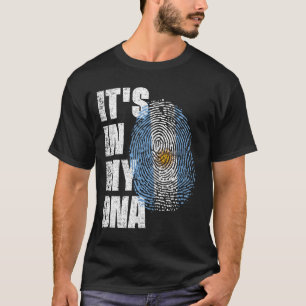 それは私のDNAアルゼンチン国旗にある Tシャツ