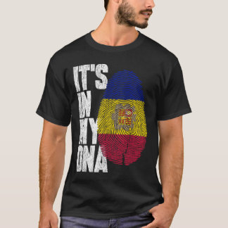 それは私のDNAアンドランのシャツのヒスパニック誇りを持ったギフトの中にある Tシャツ