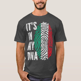 それは私のDNAイタリア国旗ラグランイタリアン野球にある Tシャツ