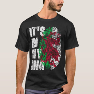それは私のDNAウェールズ州旗ウェールズにある Tシャツ