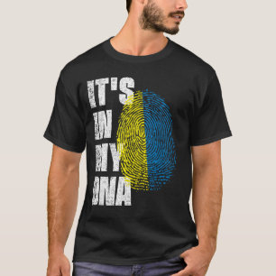 それは私のDNAウクライナ国旗にある Tシャツ