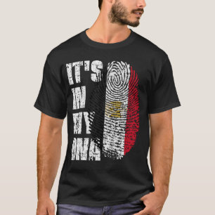 それは私のDNAエジプト国旗の男の子の女の子ギフトにある Tシャツ