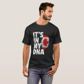 それは私のDnaカナダ国旗の葉Maple Priにある Tシャツ (正面フル)