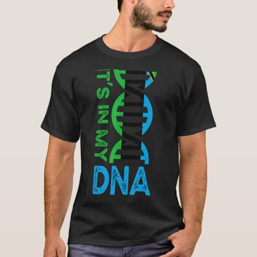 それは私のDnaザンジバルにある Tシャツ (正面)