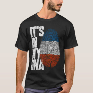 それは私のDNAシャツのフランスのヒスパニ誇りを持ったックの贈り物の中にある Tシャツ