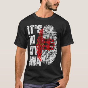 それは私のDNAジブラルタルフラッグボーイガールギフトにある Tシャツ
