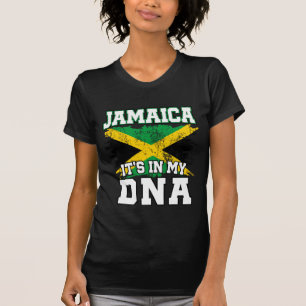 それは私のDNAジャマイカプライドジャマイカ国旗の恋人にある Tシャツ