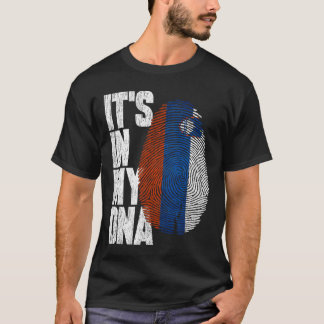 それは私のDNAスロベニアのシャツのヒスパニック誇りを持ったギフトの中にある Tシャツ