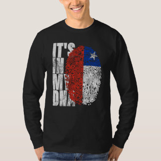 それは私のDNAチリのヒスパニックのギフトChilenoにあるカッコいい Tシャツ