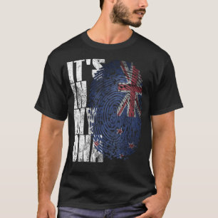 それは私のDNAニュージーランドのマオリ・キウイのギフトハッカFにある Tシャツ