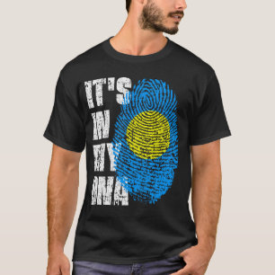 それは私のDNAパラオ旗ボーイガールギフトに入っている Tシャツ