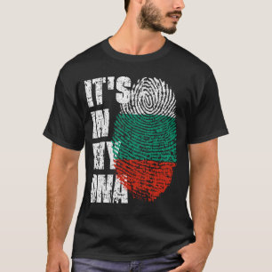 それは私のDNAブルガリア国旗の男の子の女の子ギフトにある Tシャツ