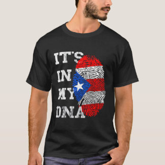 それは私のDnaプエルトリコ国旗のプエルトリカの根にある Tシャツ