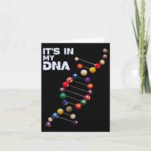 それは私のDnaプールの選手のビリヤード8 Ll愛好家 カード (正面)