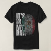 それは私のDNAメキシコのシャツのヒスパニック誇りを持ったギフトMにある Tシャツ (デザイン正面)