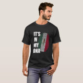 それは私のDNAメキシコ国旗のメキシコの根のプライドフィンにある Tシャツ (正面フル)