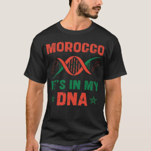 それは私のDNAモロッコのアフリカのギフトmoorishモロにある Tシャツ