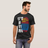それは私のDNAモンゴル国旗の男の子の女の子ギフトにある Tシャツ (正面フル)